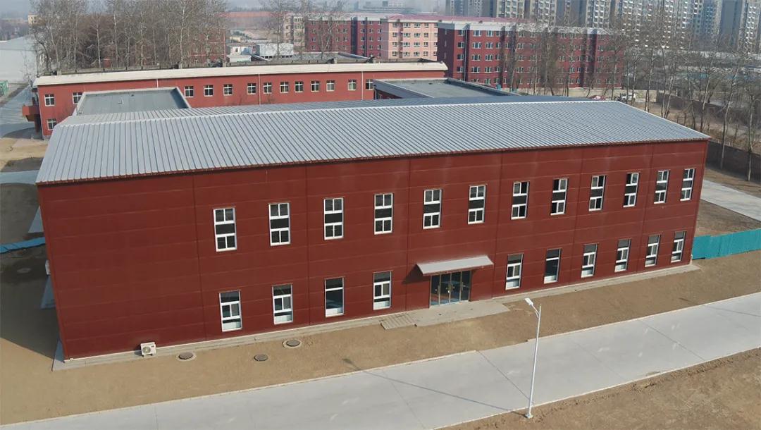 华体会网页版登录入口集术+模块建筑体系部队文体训练中心项目通过验收