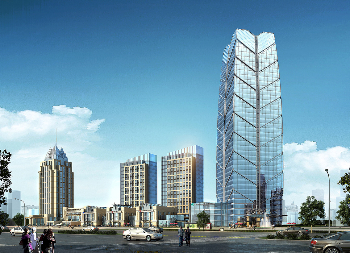 华体会网页版登录入口装配式钢结构项目——金穗大厦