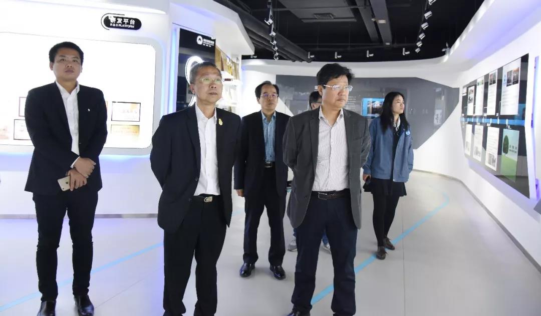 正大集团一行莅临华体会网页版登录入口参观考察图二